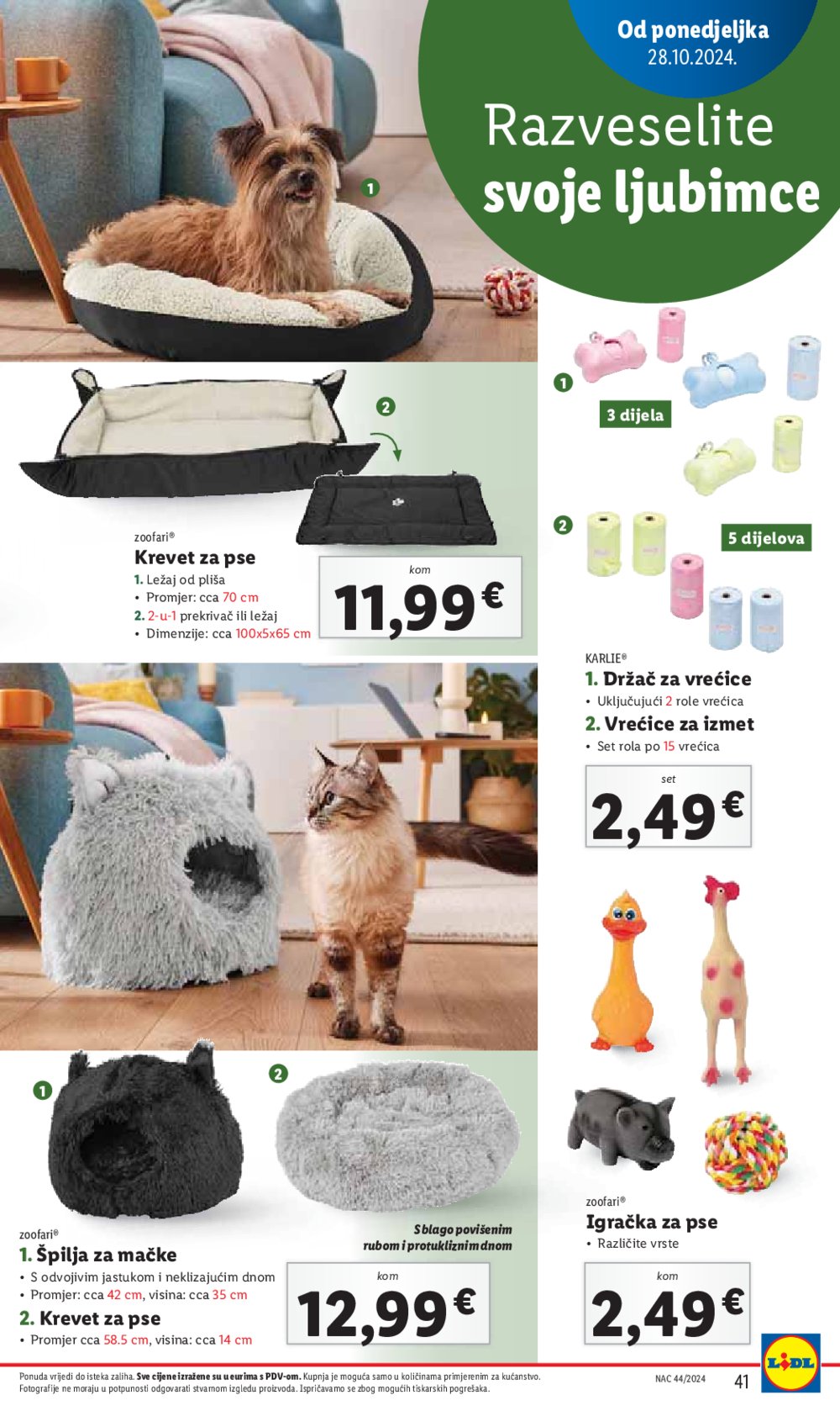 Lidl katalog Super ponuda od ponedjeljka 28.10.-03.11.2024.