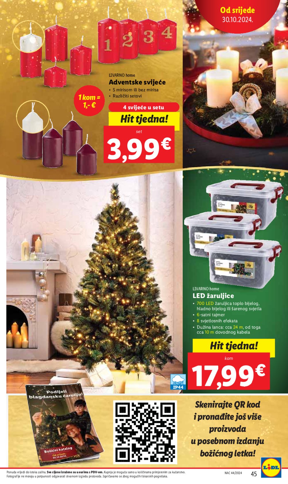 Lidl katalog Super ponuda od ponedjeljka 28.10.-03.11.2024.