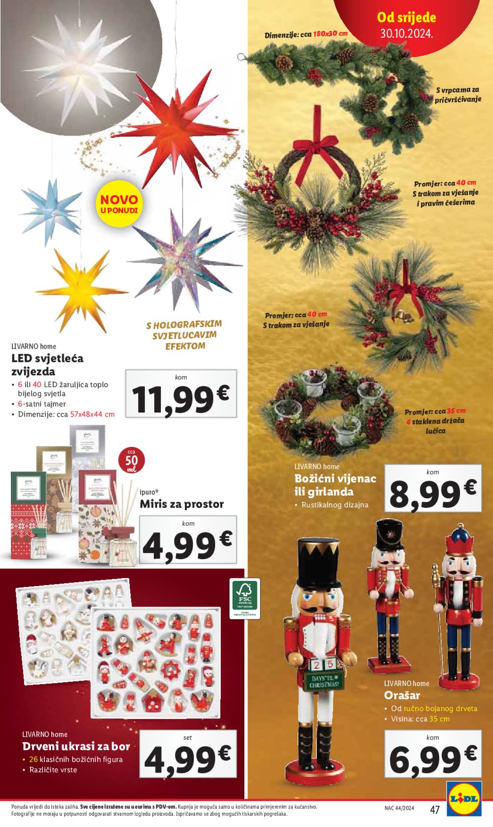 Lidl katalog Super ponuda od ponedjeljka 28.10.-03.11.2024.