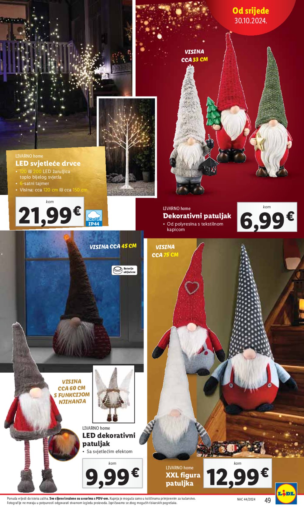 Lidl katalog Super ponuda od ponedjeljka 28.10.-03.11.2024.