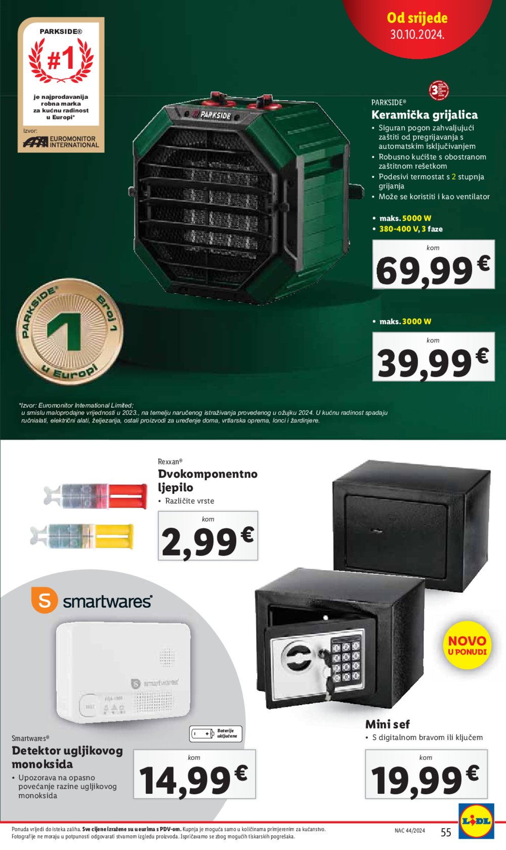 Lidl katalog Super ponuda od ponedjeljka 28.10.-03.11.2024.