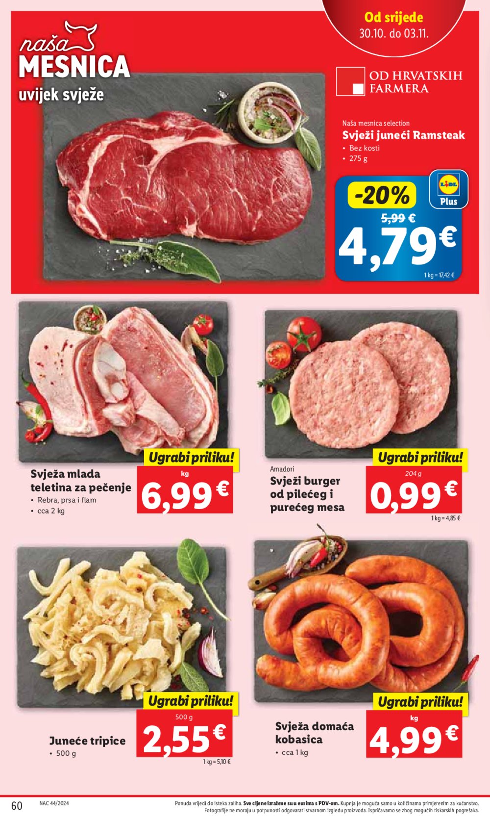 Lidl katalog Super ponuda od ponedjeljka 28.10.-03.11.2024.