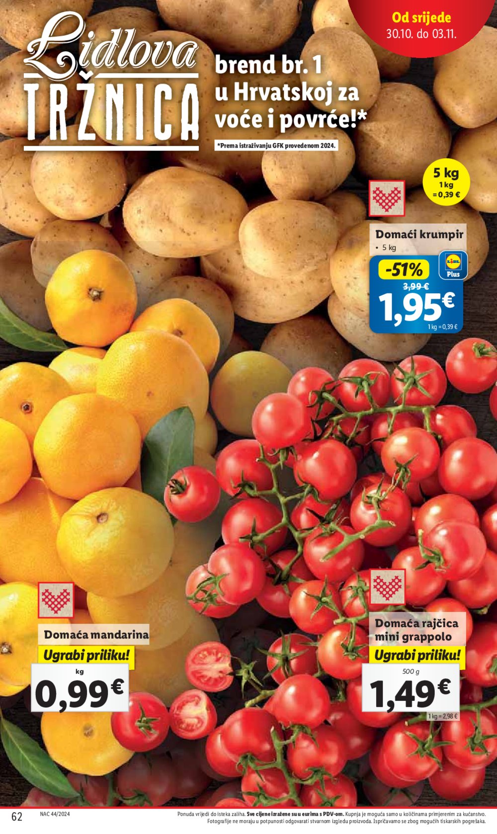 Lidl katalog Super ponuda od ponedjeljka 28.10.-03.11.2024.