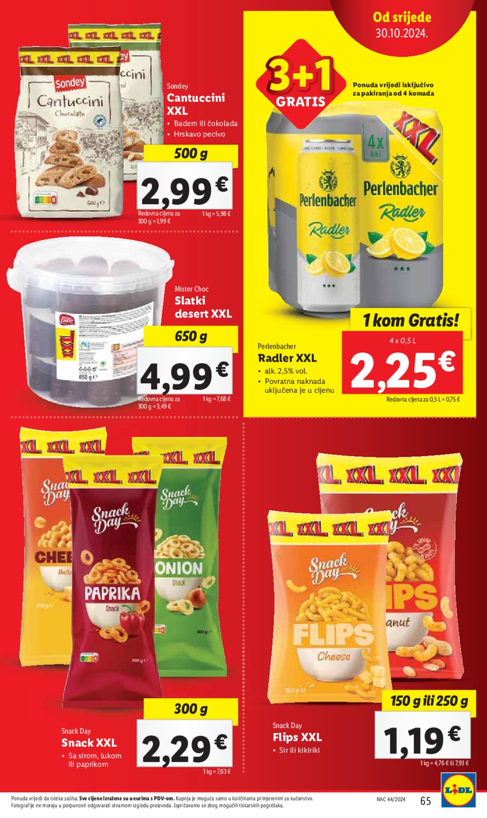 Lidl katalog Super ponuda od ponedjeljka 28.10.-03.11.2024.