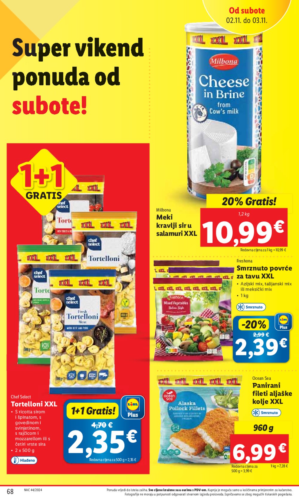 Lidl katalog Super ponuda od ponedjeljka 28.10.-03.11.2024.