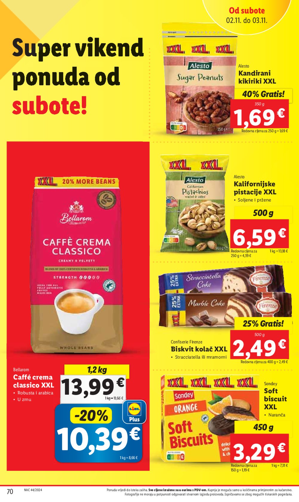 Lidl katalog Super ponuda od ponedjeljka 28.10.-03.11.2024.