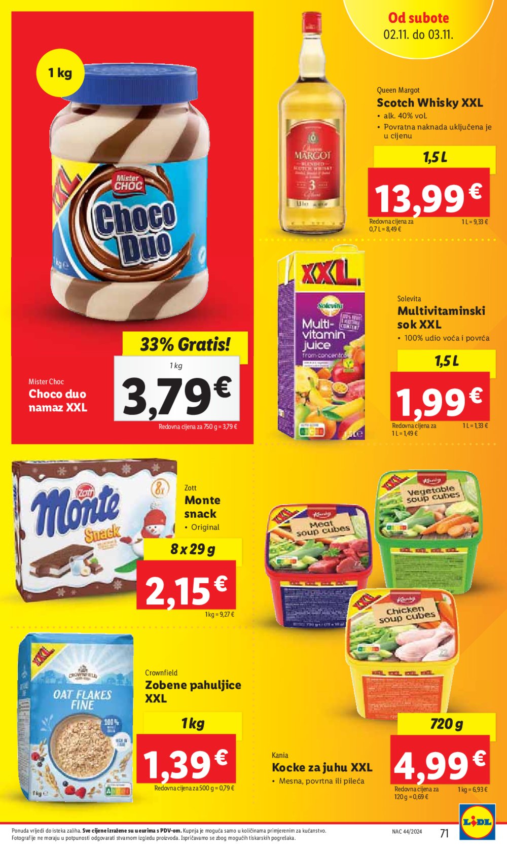 Lidl katalog Super ponuda od ponedjeljka 28.10.-03.11.2024.