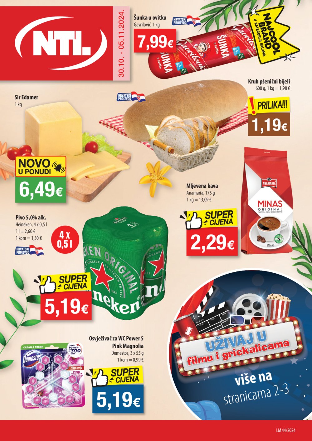 NTL katalog Akcija 30.10.-05.11.2024. Istok