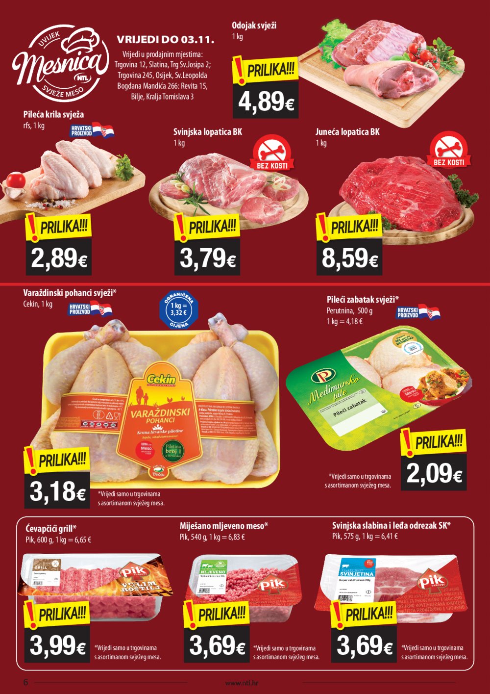 NTL katalog Akcija 30.10.-05.11.2024. Istok