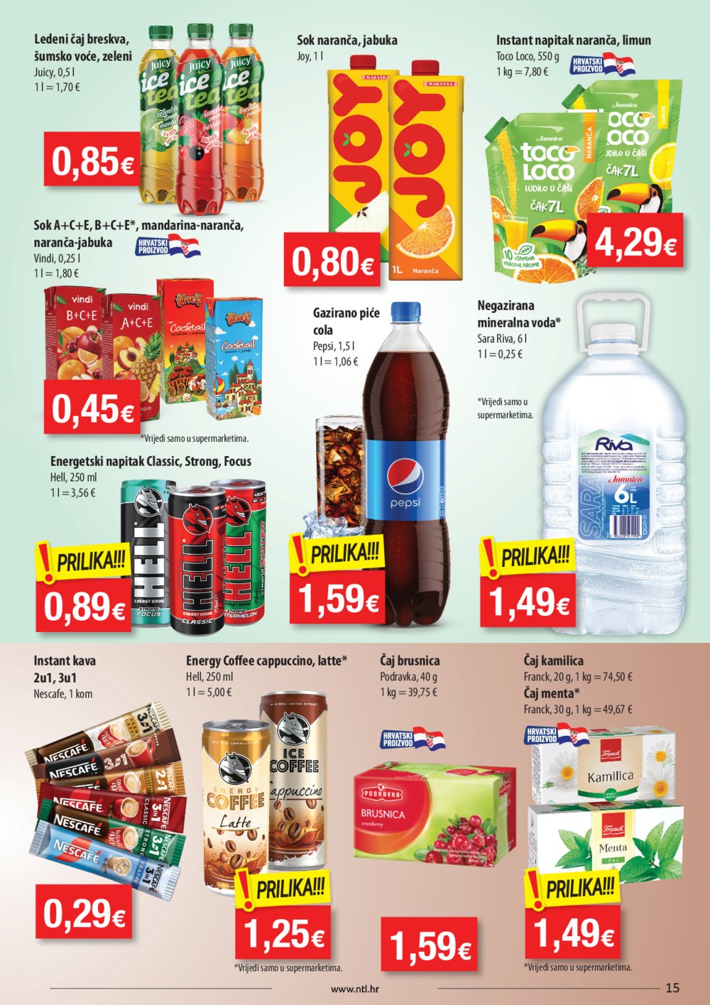 NTL katalog Akcija 30.10.-05.11.2024. Sjever