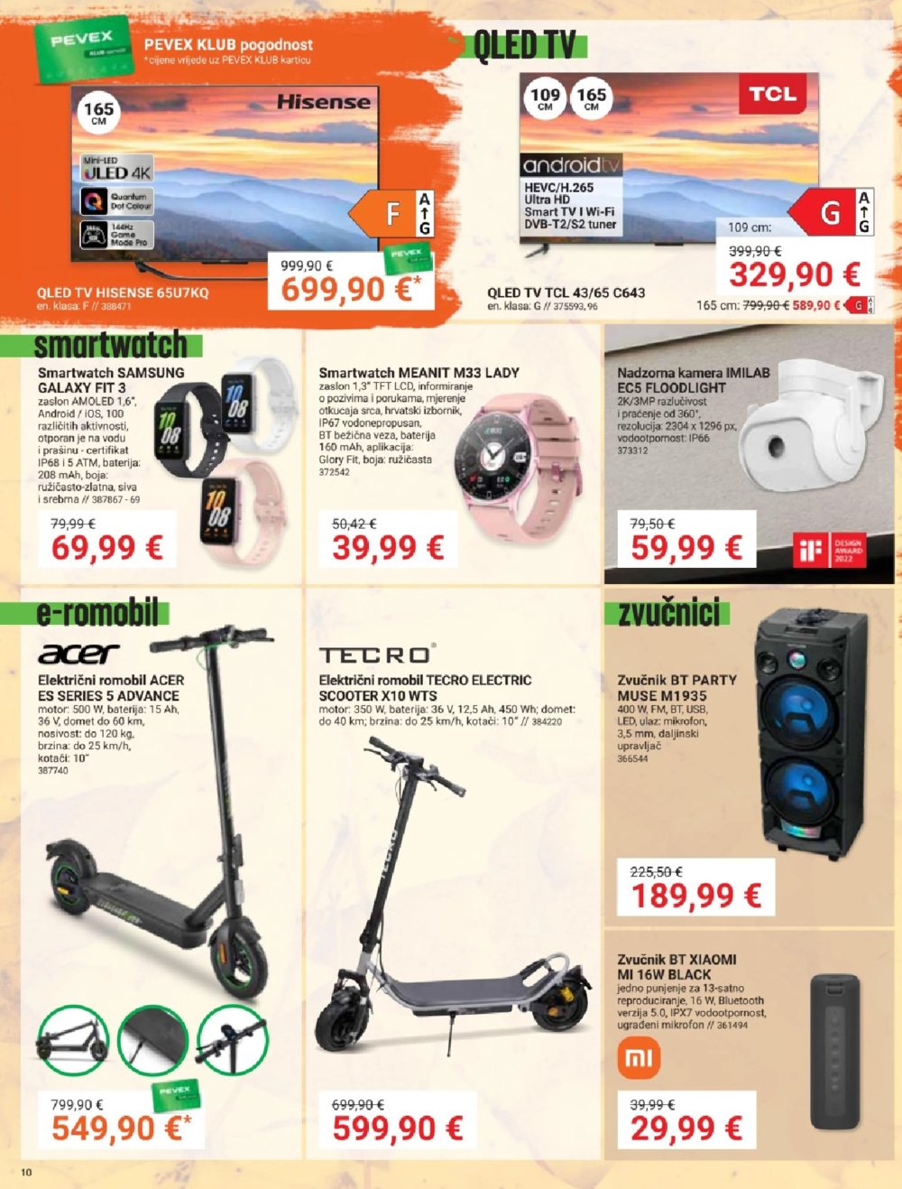 Pevex katalog Akcija 24.10.-19.11.2024.