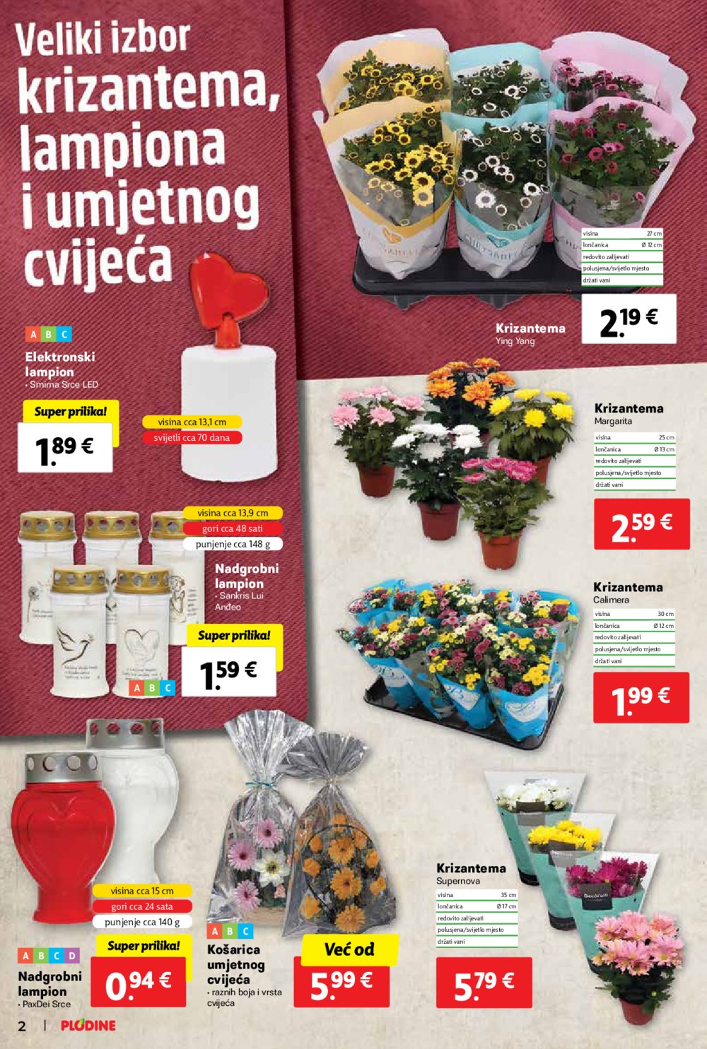 Plodine katalog Akcija 23.10.-29.10.2024.