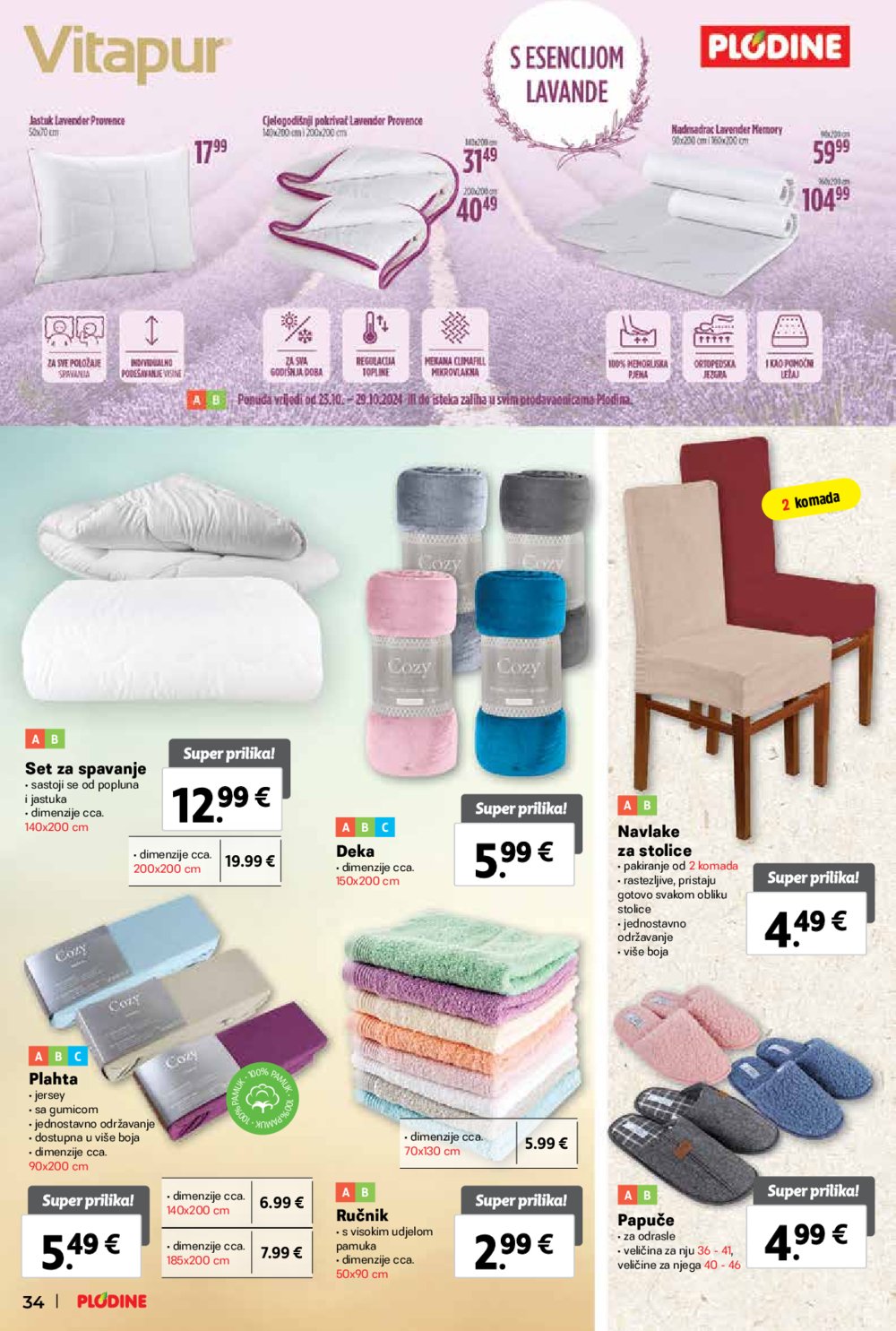 Plodine katalog Akcija 23.10.-29.10.2024.