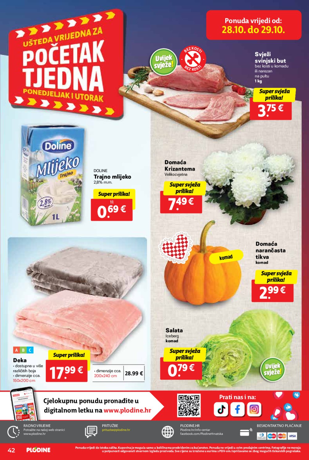 Plodine katalog Akcija 23.10.-29.10.2024.