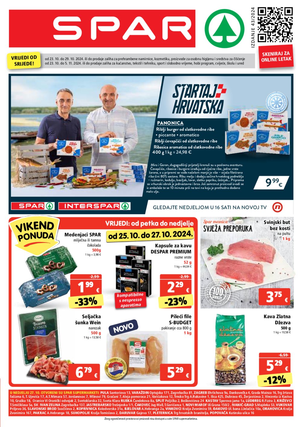 SPAR katalog Akcija 23.10.-29.10.2024.