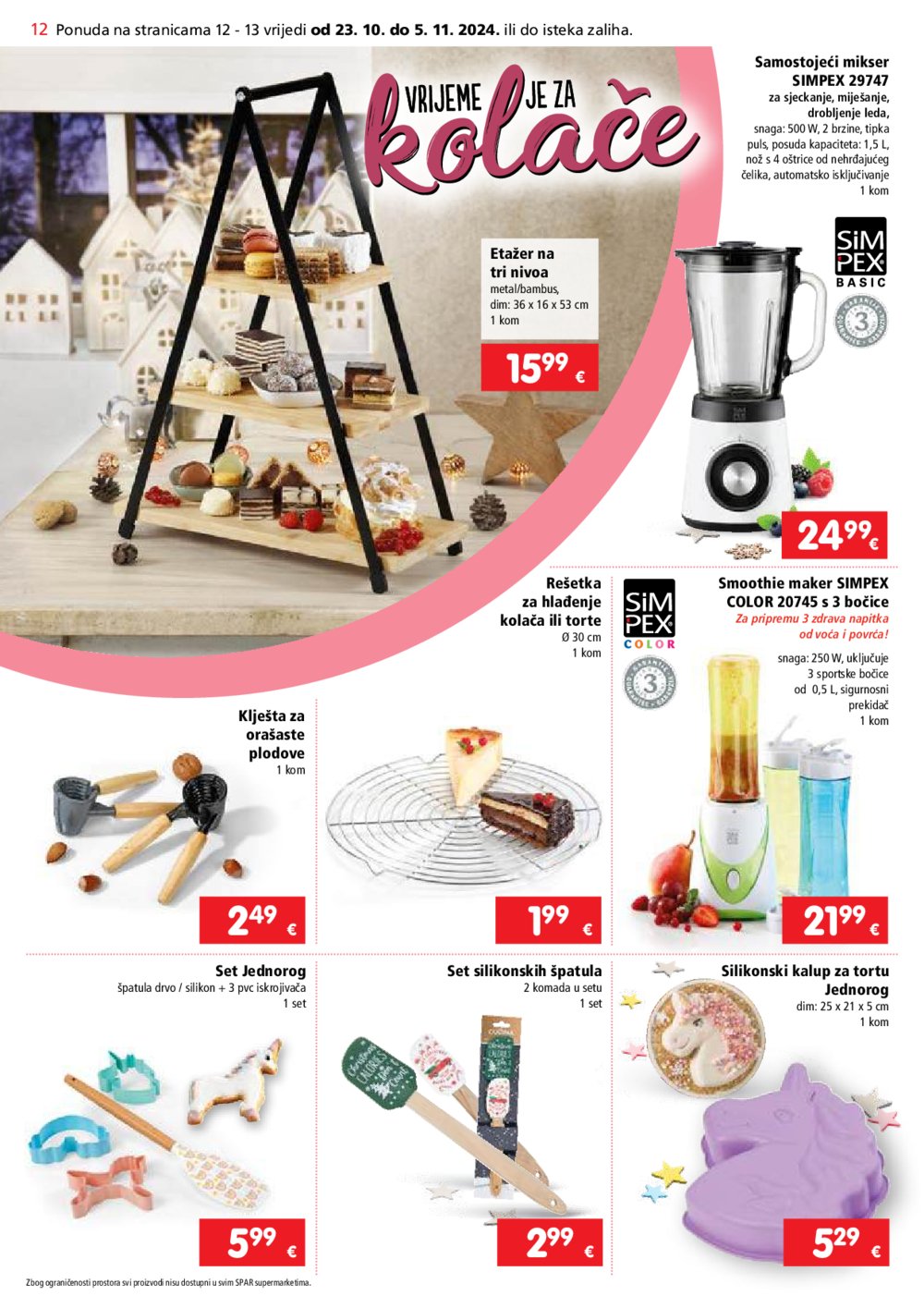 SPAR katalog Akcija 23.10.-29.10.2024.