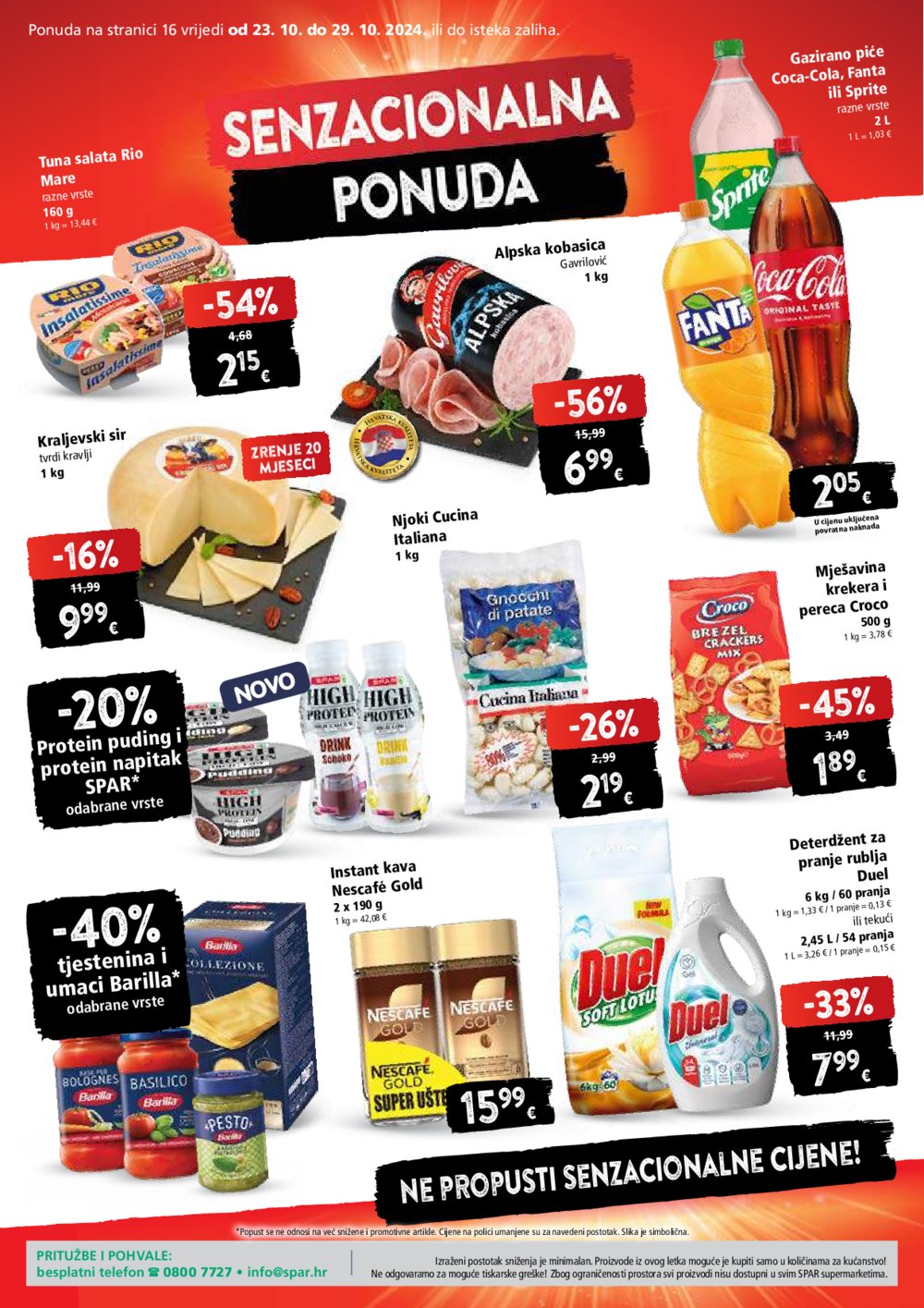 SPAR katalog Akcija 23.10.-29.10.2024.