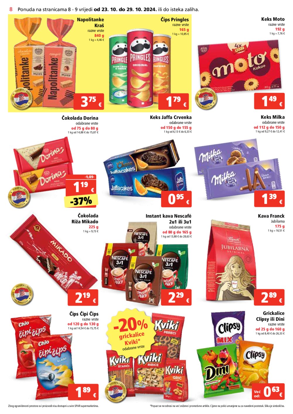 SPAR katalog Akcija 23.10.-29.10.2024.