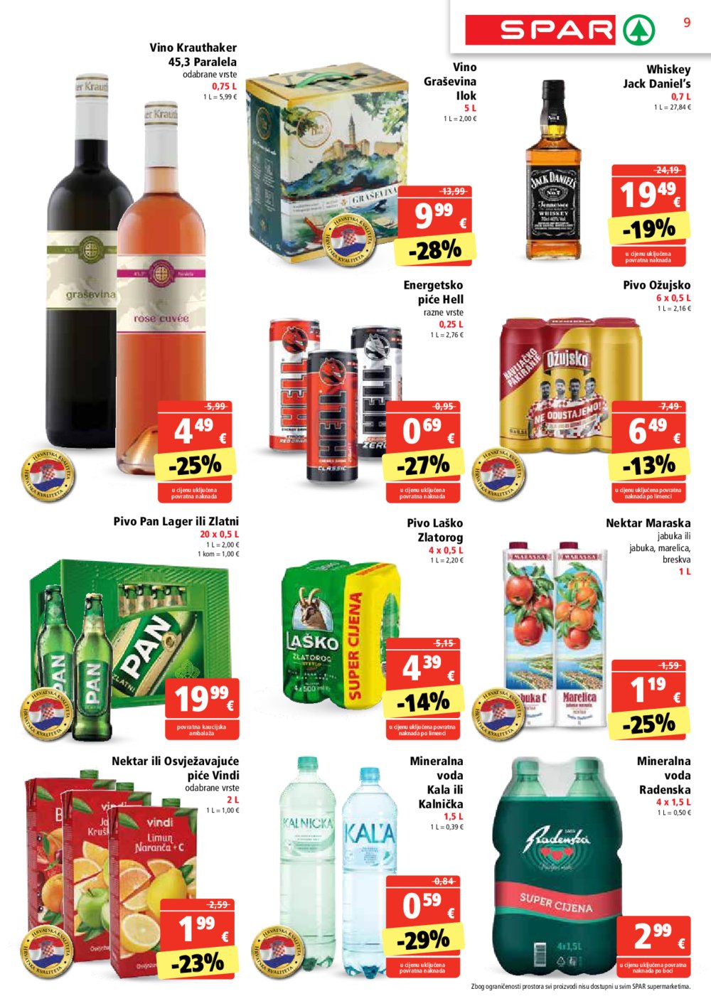 SPAR katalog Akcija 23.10.-29.10.2024.