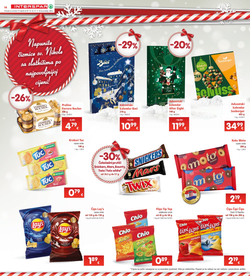 INTERSPAR katalog Akcija 30.10.-05.11.2024.