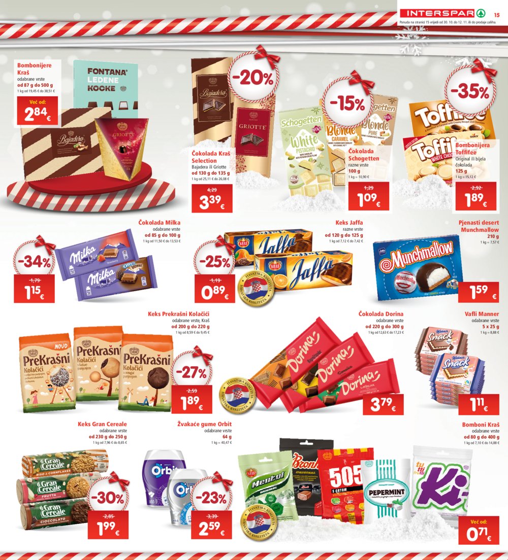 INTERSPAR katalog Akcija 30.10.-05.11.2024.