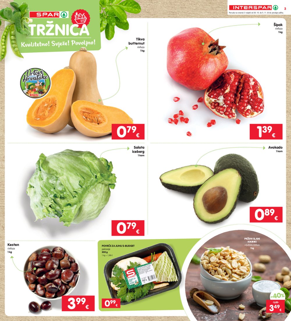 INTERSPAR katalog Akcija 30.10.-05.11.2024.