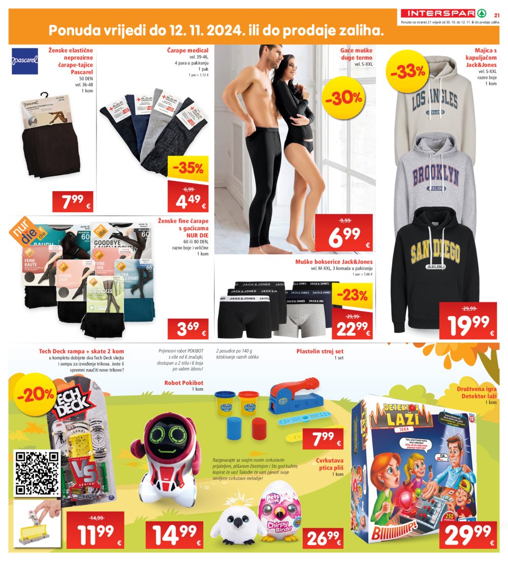 INTERSPAR katalog Akcija 30.10.-05.11.2024.