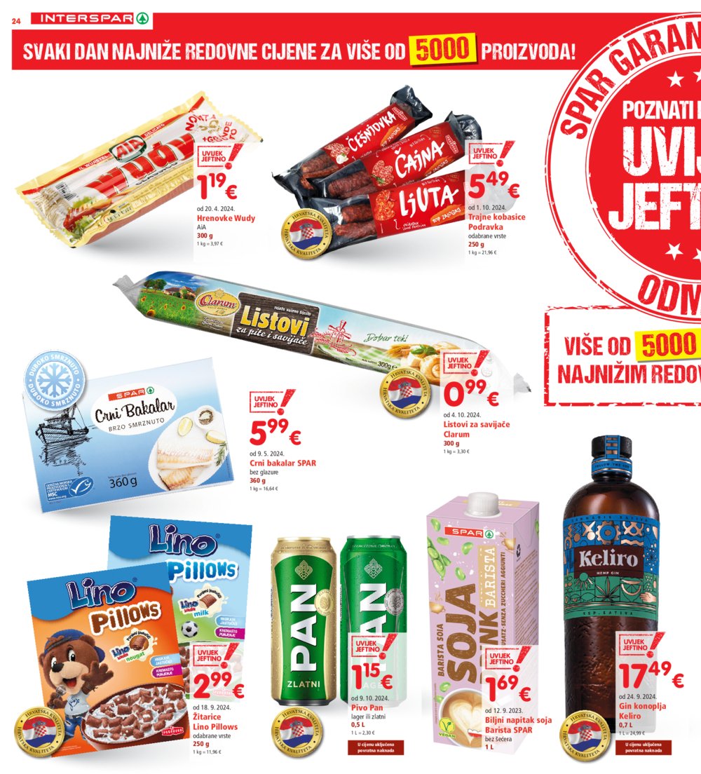 INTERSPAR katalog Akcija 30.10.-05.11.2024.