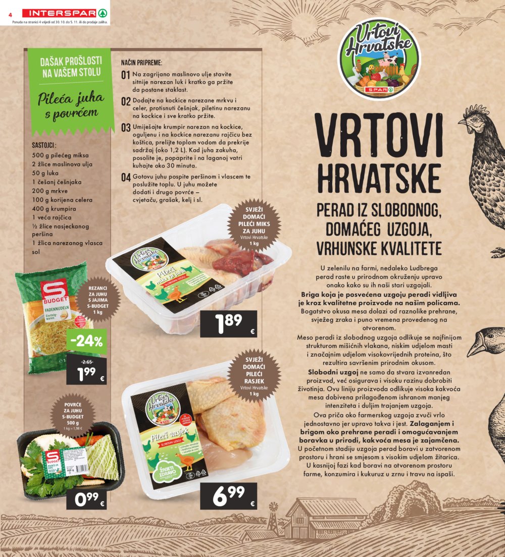 INTERSPAR katalog Akcija 30.10.-05.11.2024.