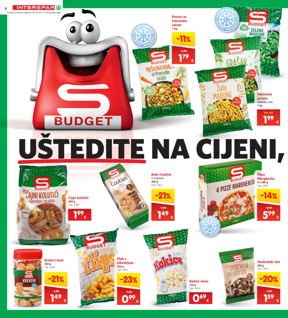 INTERSPAR katalog Akcija 30.10.-05.11.2024.