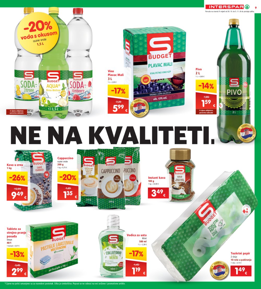 INTERSPAR katalog Akcija 30.10.-05.11.2024.