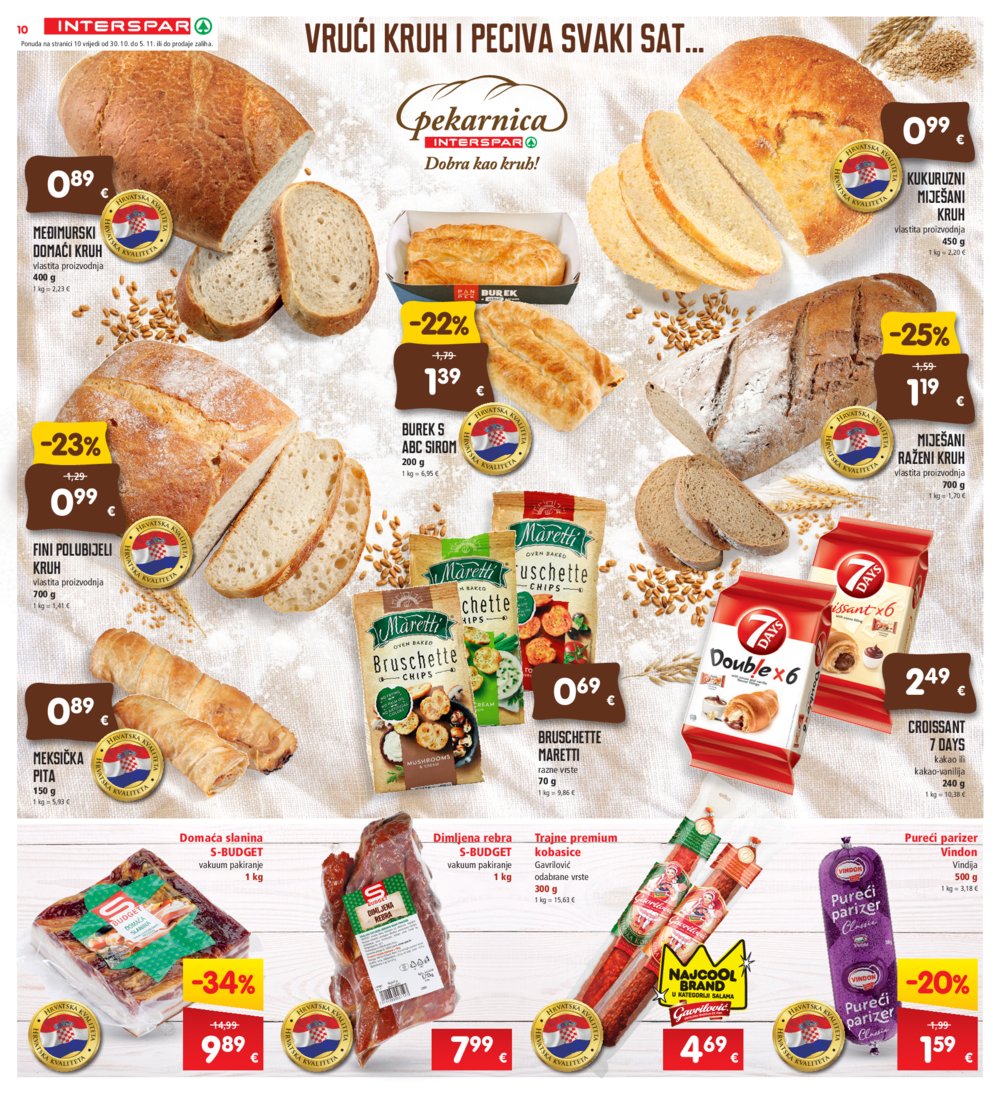 INTERSPAR katalog Akcija 30.10.-05.11.2024.