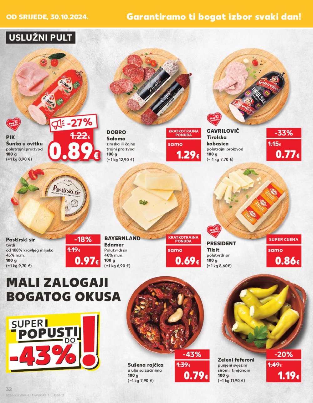 Kaufland katalog Akcija 30.10.-05.11.2024. Dugo Selo