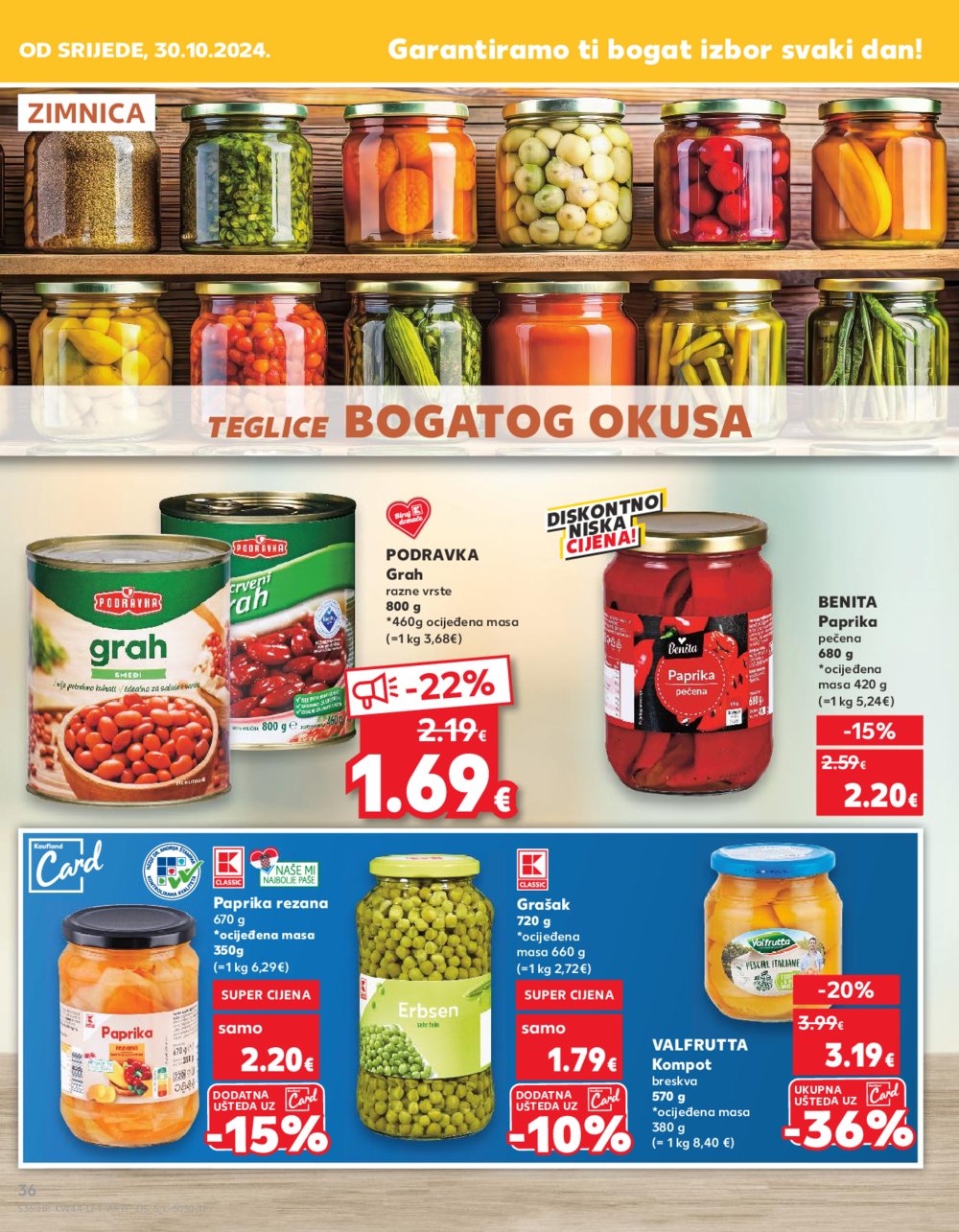 Kaufland katalog Akcija 30.10.-05.11.2024. Dugo Selo