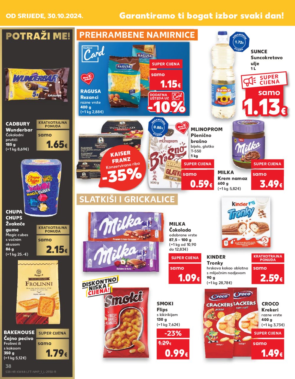 Kaufland katalog Akcija 30.10.-05.11.2024. Dugo Selo