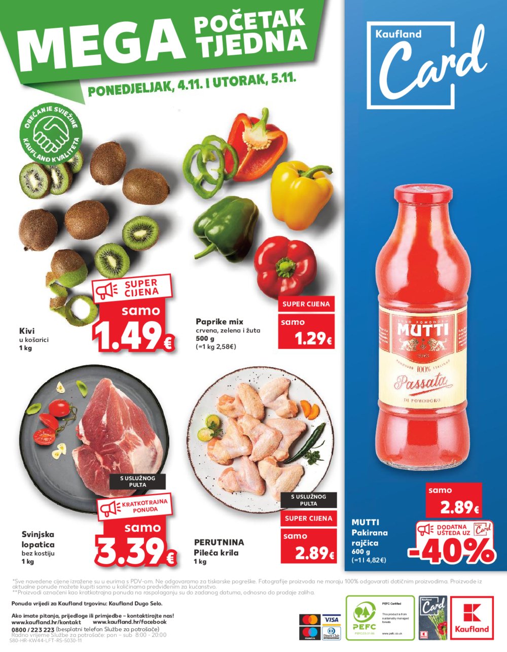 Kaufland katalog Akcija 30.10.-05.11.2024. Dugo Selo