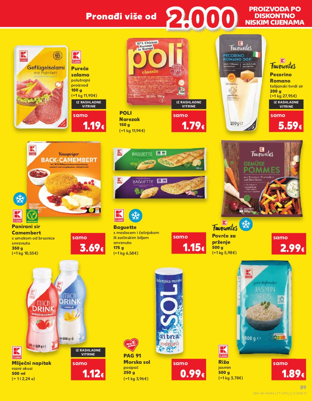 Kaufland katalog Akcija 30.10.-05.11.2024. Dugo Selo