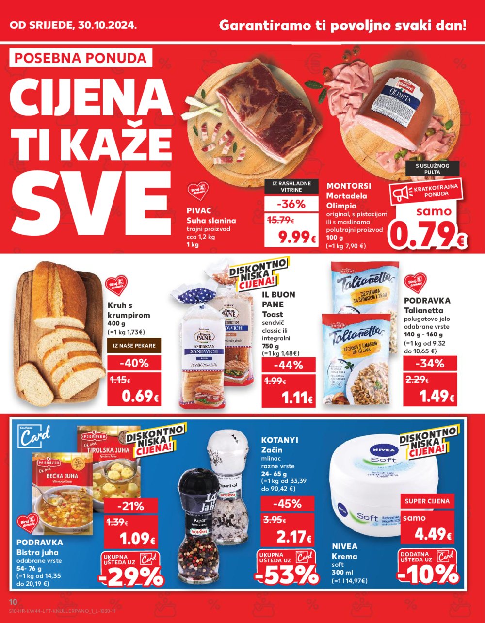 Kaufland katalog Akcija 30.10.-05.11.2024. Dugo Selo