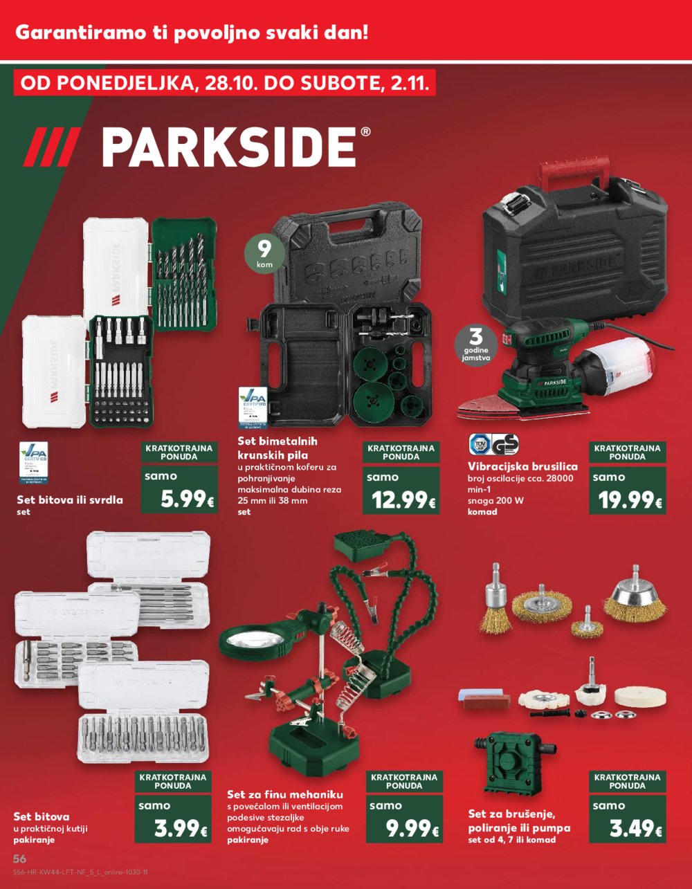 Kaufland katalog Akcija 30.10.-05.11.2024. Odabrane poslovnice