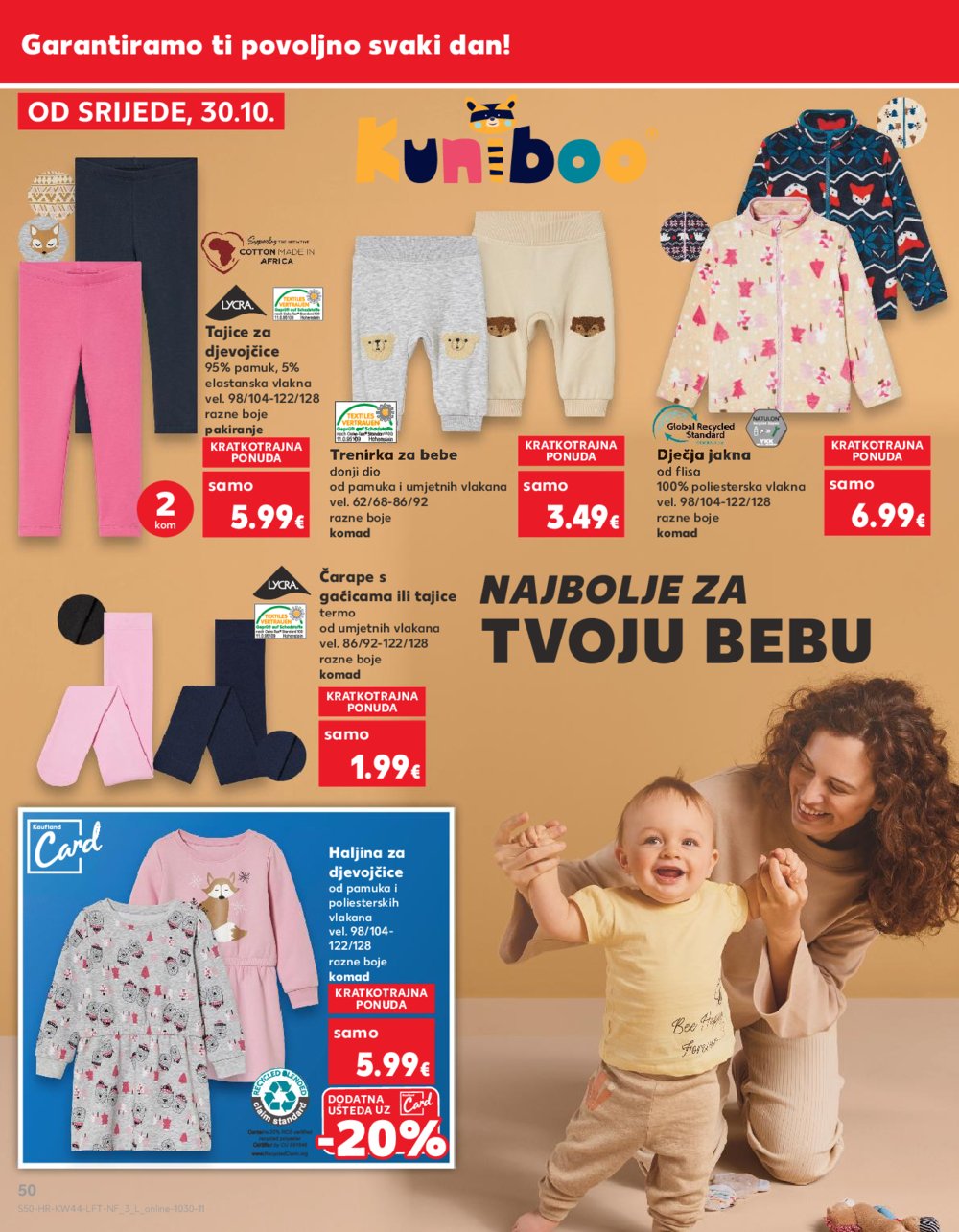 Kaufland katalog Akcija 30.10.-05.11.2024. VG, Ro, Ma, VU, Po, Vod