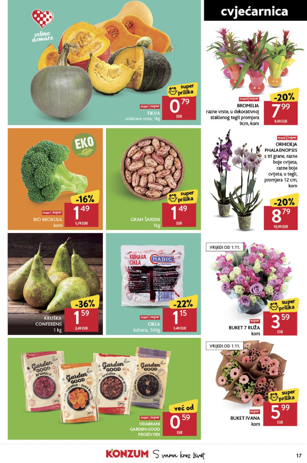 Konzum katalog Akcija 31.10.-06.11.2024.