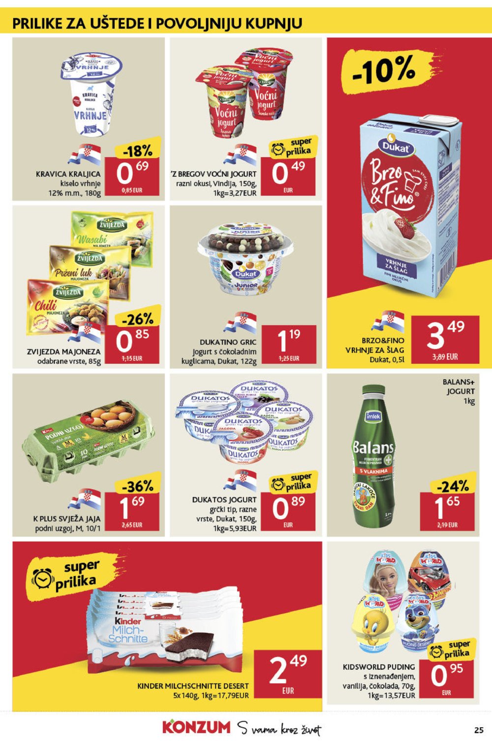 Konzum katalog Akcija 31.10.-06.11.2024.