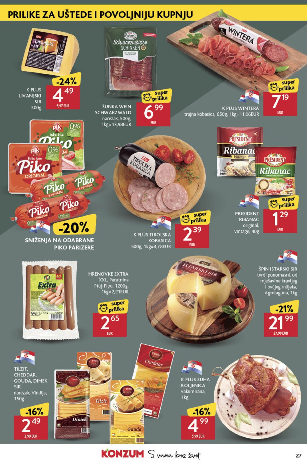 Konzum katalog Akcija 31.10.-06.11.2024.