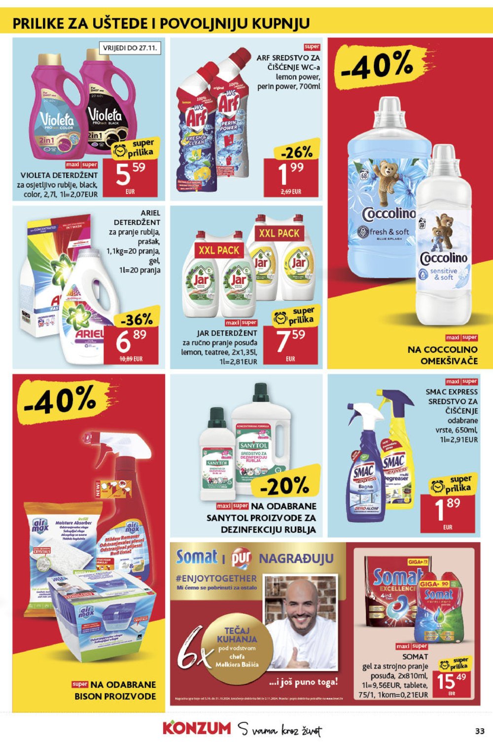 Konzum katalog Akcija 31.10.-06.11.2024.