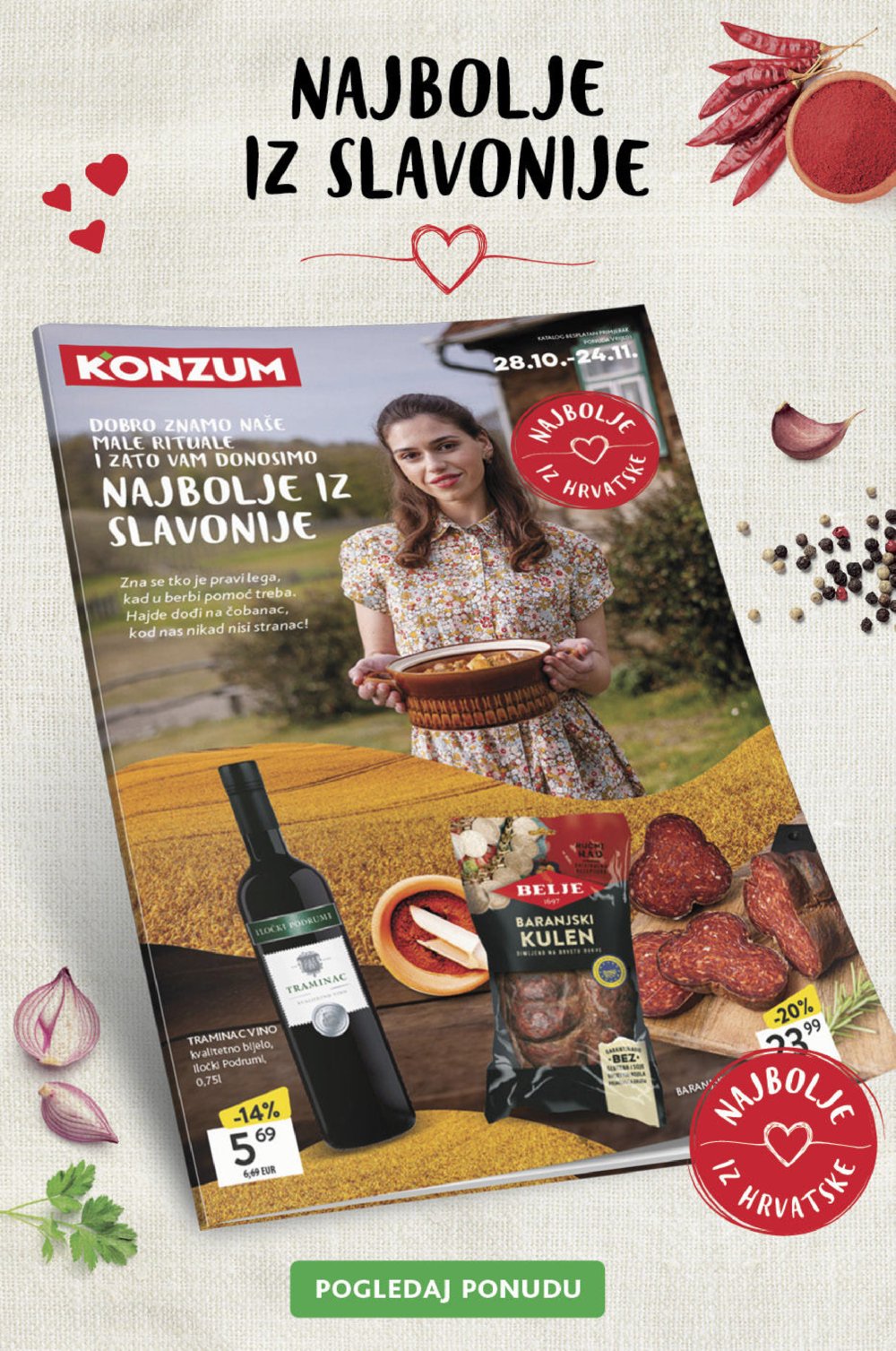 Konzum katalog Akcija 31.10.-06.11.2024.