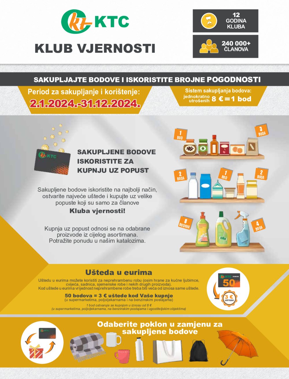 KTC Široka potrošnja katalog 31.10.-06.11.2024.