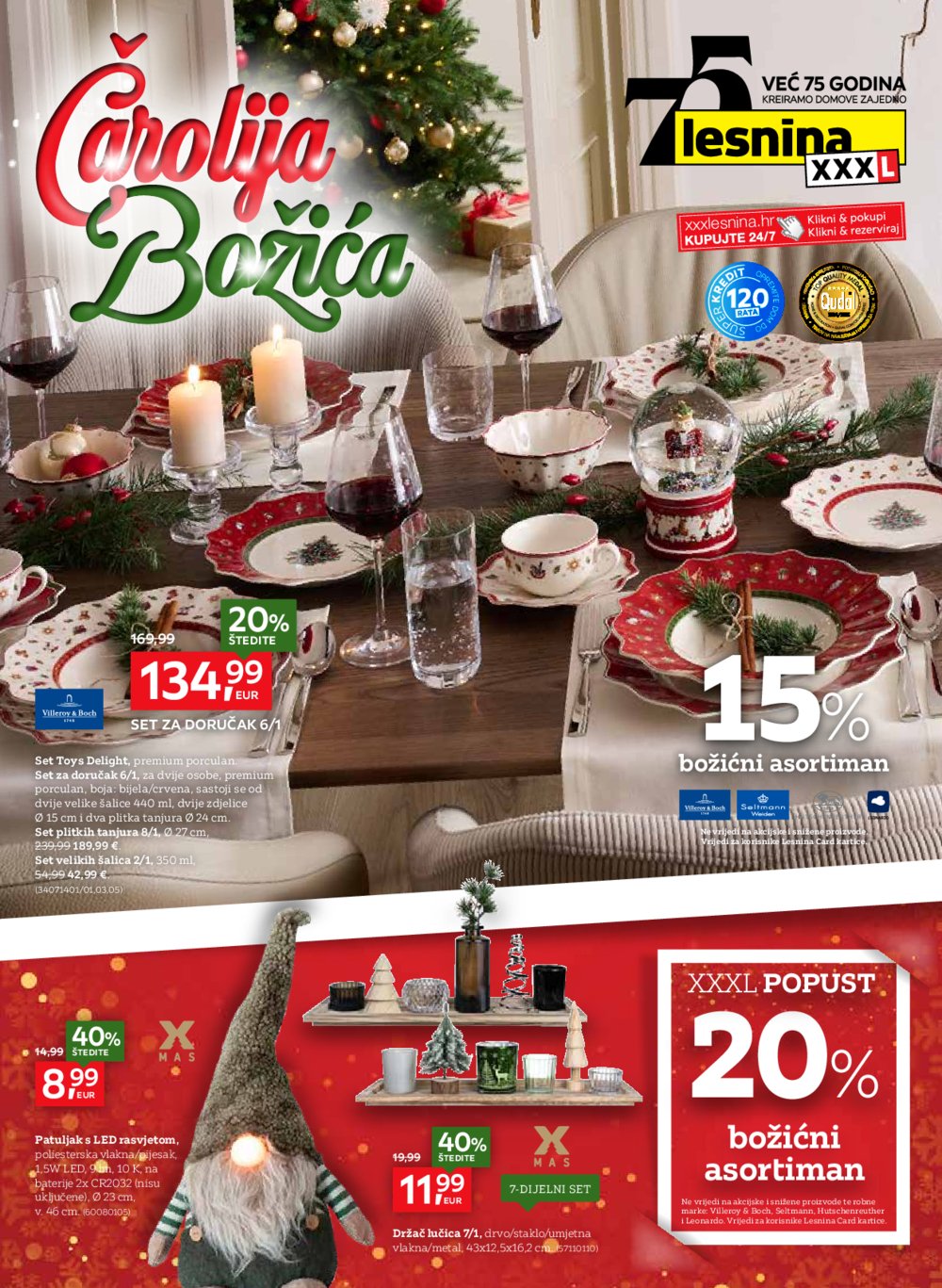 Lesnina katalog Čarolija Božića 29.10.-30.11.2024.