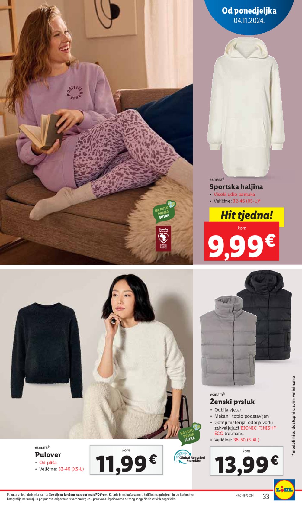 Lidl Super Ponuda od ponedjeljka 04.11. - 10.11.2024. 