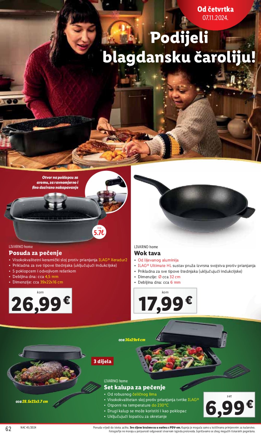 Lidl Super Ponuda od ponedjeljka 04.11. - 10.11.2024. 