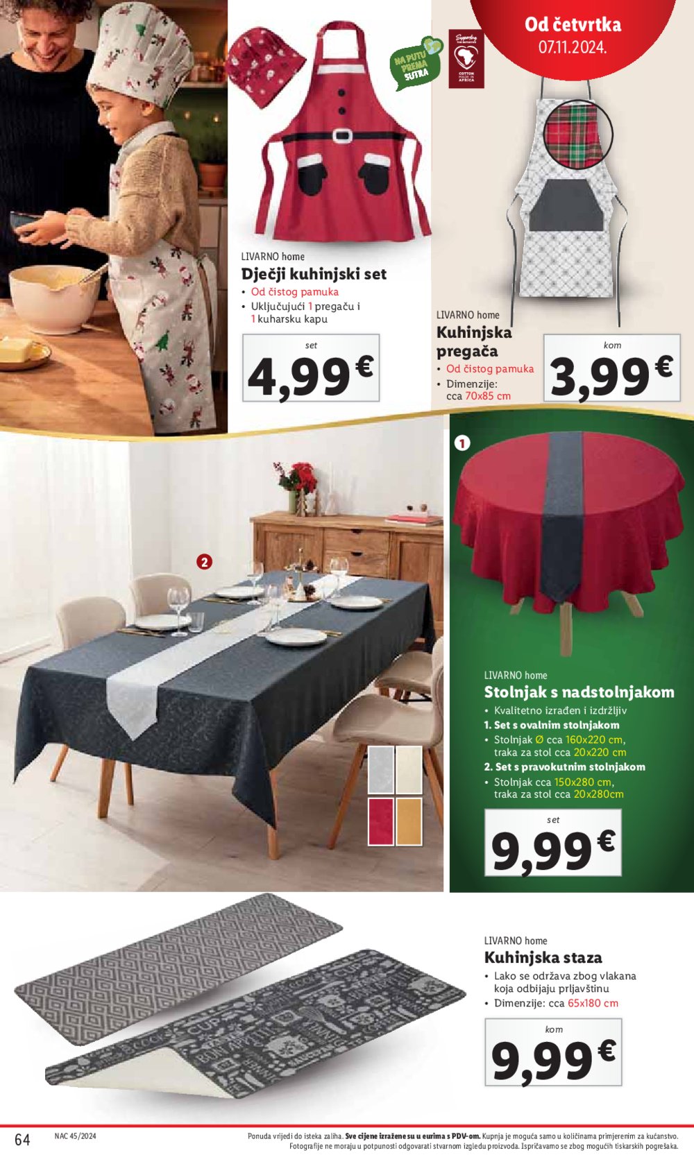 Lidl Super Ponuda od ponedjeljka 04.11. - 10.11.2024. 